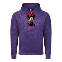 Cloud Purple Minnie Mouse Vintage Hoodie - CowhideDigitalArt