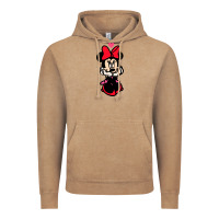 Vintage Coffee Minnie Mouse Vintage Hoodie - CowhideDigitalArt