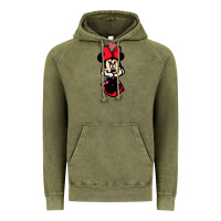 Vintage Olive Minnie Mouse Vintage Hoodie - CowhideDigitalArt