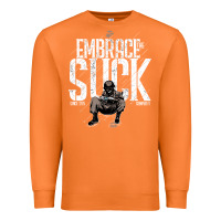 Carrot EMBRACE THE SUCK VINTAGE Premium Sweatshirt - linhVisuals