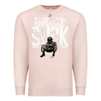 Pale Pink EMBRACE THE SUCK VINTAGE Premium Sweatshirt - linhVisuals