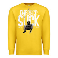 Lemon EMBRACE THE SUCK VINTAGE Premium Sweatshirt - linhVisuals