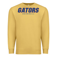 Antique Gold GATORS BASEBALL Premium Sweatshirt - linhVisuals