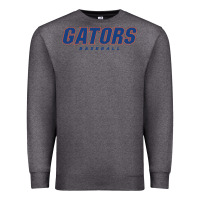 Charcoal Heather GATORS BASEBALL Premium Sweatshirt - linhVisuals