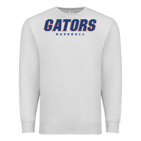Dove Grey GATORS BASEBALL Premium Sweatshirt - linhVisuals