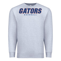 Heather Grey GATORS BASEBALL Premium Sweatshirt - linhVisuals