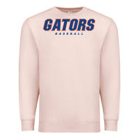 Pale Pink GATORS BASEBALL Premium Sweatshirt - linhVisuals