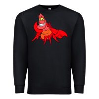Black The Little Mermaid Sebastian Costume Premium Sweatshirt - linhVisuals