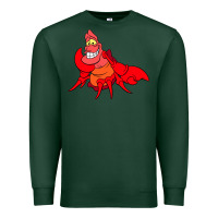 Sports Green The Little Mermaid Sebastian Costume Premium Sweatshirt - linhVisuals
