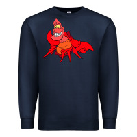 Navy The Little Mermaid Sebastian Costume Premium Sweatshirt - linhVisuals