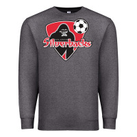 Charcoal Heather atlanta silverbacks Premium Sweatshirt - linhVisuals