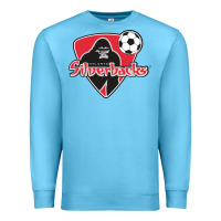 Ocean Blue atlanta silverbacks Premium Sweatshirt - linhVisuals