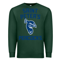 Sports Green #st peters peacocks Premium Sweatshirt - linhVisuals
