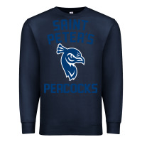 Navy #st peters peacocks Premium Sweatshirt - linhVisuals