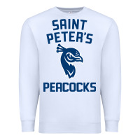 White #st peters peacocks Premium Sweatshirt - linhVisuals