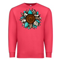 Cardinal sunflower cowhide Premium Sweatshirt - JahusDesignShop