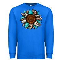 True Royal sunflower cowhide Premium Sweatshirt - JahusDesignShop