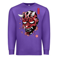 Purple darth oni Premium Sweatshirt - linhVisuals