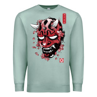 Seafoam darth oni Premium Sweatshirt - linhVisuals