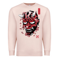 Pale Pink darth oni Premium Sweatshirt - linhVisuals