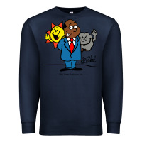 Navy al roker Premium Sweatshirt - linhVisuals