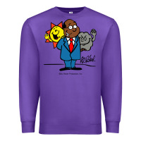 Purple al roker Premium Sweatshirt - linhVisuals
