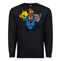 Black al roker Premium Sweatshirt - linhVisuals