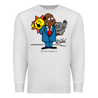Oatmeal Heather al roker Premium Sweatshirt - linhVisuals