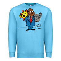 Ocean Blue al roker Premium Sweatshirt - linhVisuals