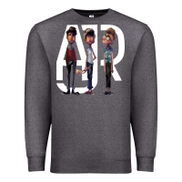 Charcoal Heather ajr [tb] Premium Sweatshirt - linhVisuals