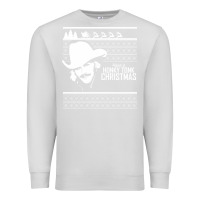 Dove Grey alan jackson ugly christmas [tb] Premium Sweatshirt - linhVisuals