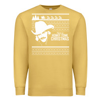 Antique Gold alan jackson ugly christmas [tb] Premium Sweatshirt - linhVisuals