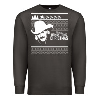 Smoke alan jackson ugly christmas [tb] Premium Sweatshirt - linhVisuals