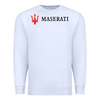 White masearti car essential Premium Sweatshirt - linhVisuals