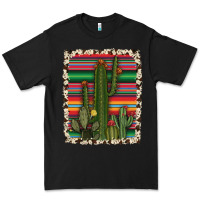 Black serape cowhide cacti Premium Tee - RanaPortraitStore