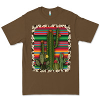Cacao serape cowhide cacti Premium Tee - RanaPortraitStore