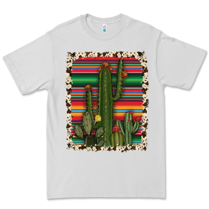 Serape Cowhide Cacti Premium Tee by RanaPortraitStore | Teevron