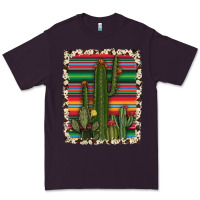 Plum serape cowhide cacti Premium Tee - RanaPortraitStore