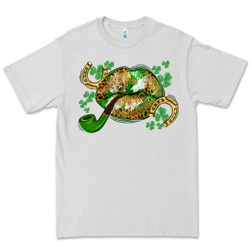 St. Patrick's Day Lips Premium Tee by CowGirlArtShop | Teevron