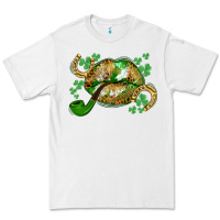 White St. Patrick's Day lips Premium Tee - CowGirlArtShop