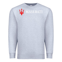 Heather Grey masearti car essential Premium Sweatshirt - linhVisuals