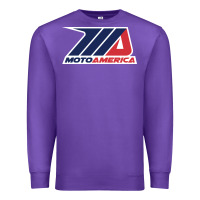 Purple motoamerica Premium Sweatshirt - linhVisuals