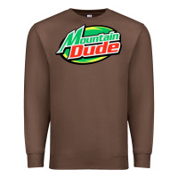 Chestnut #mountain dude Premium Sweatshirt - linhVisuals