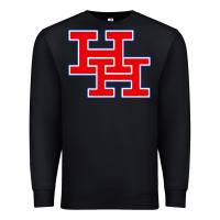 Black herbert hoover high school (west virginia) Premium Sweatshirt - linhVisuals