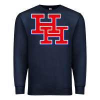 Navy herbert hoover high school (west virginia) Premium Sweatshirt - linhVisuals
