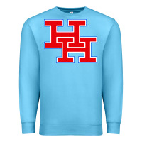 Ocean Blue herbert hoover high school (west virginia) Premium Sweatshirt - linhVisuals