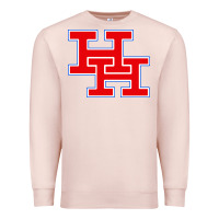 Pale Pink herbert hoover high school (west virginia) Premium Sweatshirt - linhVisuals