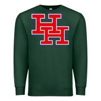 Sports Green herbert hoover high school (west virginia) Premium Sweatshirt - linhVisuals