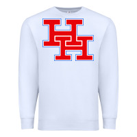 White herbert hoover high school (west virginia) Premium Sweatshirt - linhVisuals