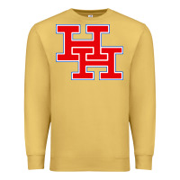 Antique Gold herbert hoover high school (west virginia) Premium Sweatshirt - linhVisuals